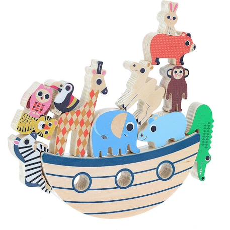 Jeu d'équilibre arche des animaux Beige 5 - vertbaudet enfant 