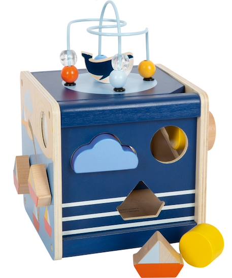 Cube de motricité grand océan Bleu 1 - vertbaudet enfant 