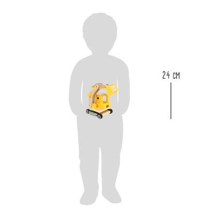 Pelle excavatrice Jaune 3 - vertbaudet enfant 