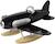 Hydravion en bois Noir 1 - vertbaudet enfant 