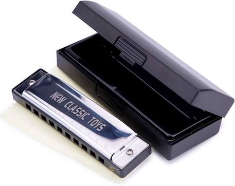 Harmonica - 10 trous Gris 1 - vertbaudet enfant 