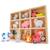 Figurines en bois animaux ferme Beige 2 - vertbaudet enfant 