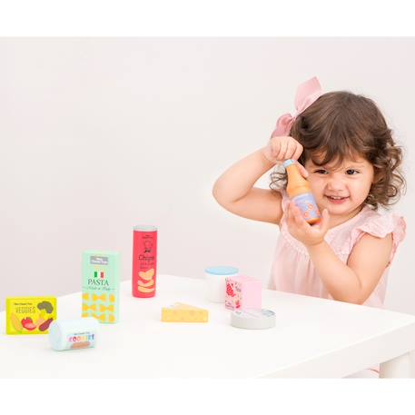 Set d'épicerie en bois Vert 3 - vertbaudet enfant 