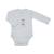 Lot de 2 bodies bébé manches longues Gris 2 - vertbaudet enfant 