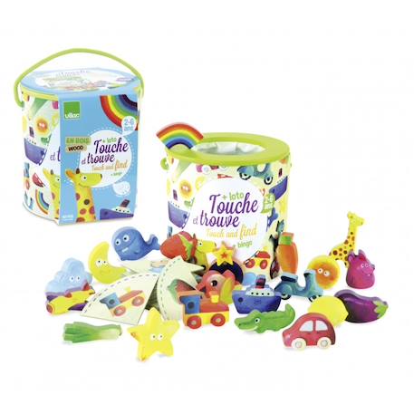 Touche et trouve Beige 2 - vertbaudet enfant 