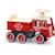Porteur camion de pompier Rouge 3 - vertbaudet enfant 
