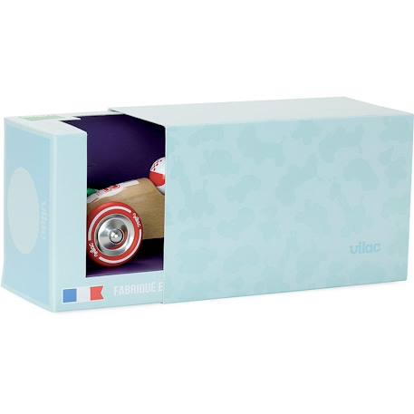 Voiture de course à tirer Beige 6 - vertbaudet enfant 