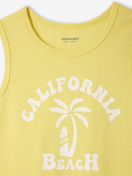 Lot de 2 débardeurs garçon lot jaune+lot vert 6 - vertbaudet enfant 
