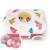 Lunch box à compartiments 800ml tresor Bleu dino+Bleu infinity+Bleu wolf+Cannelle fox+Rose birds+Rose blush+Rose papercut+Vert forest+Vert raccoon 25 - vertbaudet enfant 