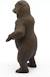 Figurine ours grizzly Marron 5 - vertbaudet enfant 