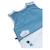 Gigoteuse bébé ouatinee en coton - lazare Blanc/bleu+Bleu foncé/bleu 6 - vertbaudet enfant 