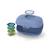 Boite à goûter enfant 600ml gram Blanc/rose+Bleu capy+Bleu dino+Bleu infinity+Bleu wolf+Cannelle fox+Rose birds+Rose blush+Rose moka+Rose papercut+Vert forest+Vert natural+Vert raccoon 19 - vertbaudet enfant 