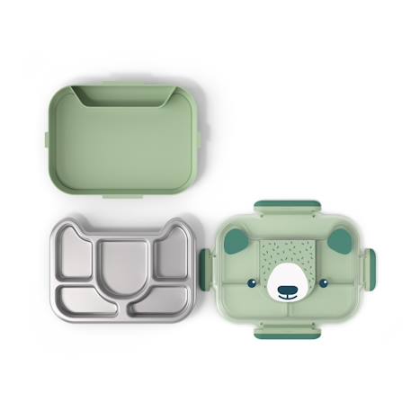 Lunch box plateau pique-nique 950ml wonder Vert bear 4 - vertbaudet enfant 