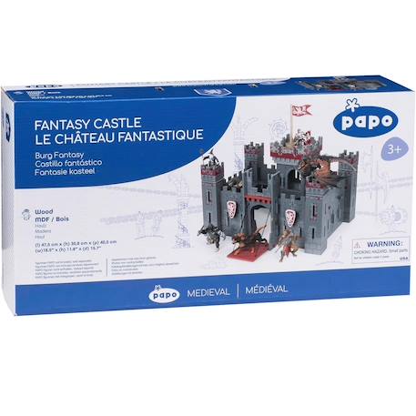 Le chateau fantastique Gris 6 - vertbaudet enfant 