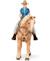 Figurine cheval western et sa cavalière Beige 3 - vertbaudet enfant 