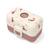 Lunch box à compartiments 800ml tresor Bleu dino+Bleu infinity+Bleu wolf+Cannelle fox+Rose birds+Rose blush+Rose papercut+Vert forest+Vert raccoon 17 - vertbaudet enfant 