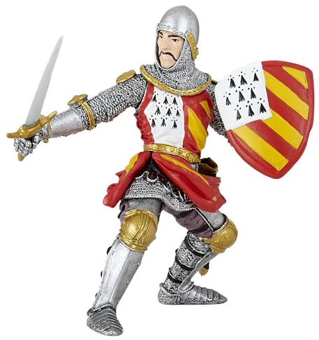 Figurine chevalier au tournoi Gris 1 - vertbaudet enfant 