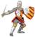 Figurine chevalier au tournoi Gris 1 - vertbaudet enfant 