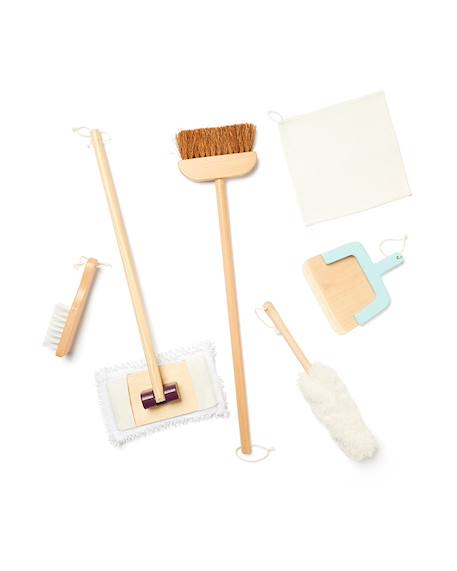 Set de ménage en bois Multicolore 2 - vertbaudet enfant 