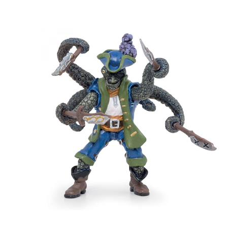 Figurine pirate mutant pieuvre Bleu 2 - vertbaudet enfant 