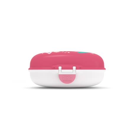 Boite à goûter enfant 600ml gram Blanc/rose+Bleu capy+Bleu dino+Bleu infinity+Bleu wolf+Cannelle fox+Rose birds+Rose blush+Rose moka+Rose papercut+Vert forest+Vert natural+Vert raccoon 35 - vertbaudet enfant 