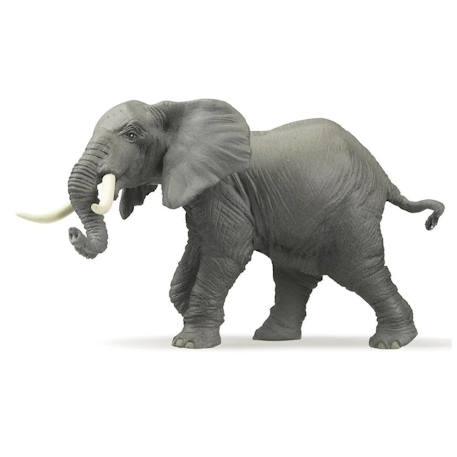 Figurine éléphant marchant Gris 1 - vertbaudet enfant 