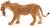 Figurine lionne avec son bébé lionceau Marron 6 - vertbaudet enfant 