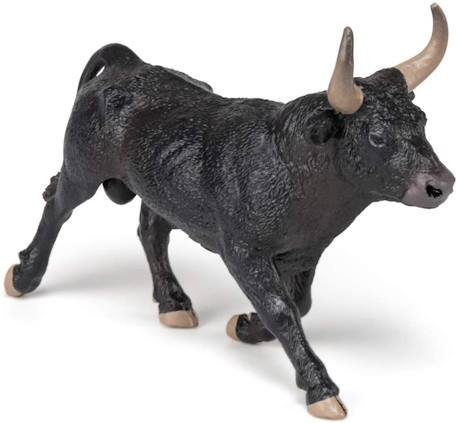 Figurine taureau camarguais Noir 1 - vertbaudet enfant 