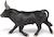 Figurine taureau camarguais Noir 3 - vertbaudet enfant 