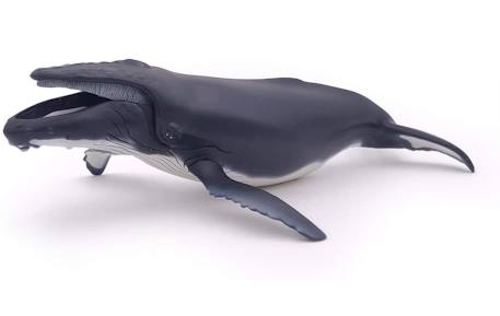 Figurine baleine à bosse Gris 3 - vertbaudet enfant 