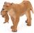 Figurine lionne avec son bébé lionceau Marron 4 - vertbaudet enfant 