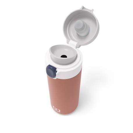 Gourde isotherme à bec verseur 360ml pop Bleu dino+Bleu infinity+Bleu wolf+Cannelle fox+Graphic papercut+Rose birds+Rose moka+Vert natural+Vert raccoon 34 - vertbaudet enfant 