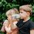 Bouteille enfant en tritan™ 330ml positive s Bleu+Bleu dino+Bleu wolf+Cannelle fox+Rose+Rose birds+Vert forest+Vert raccoon 27 - vertbaudet enfant 