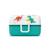 Lunch box à compartiments 800ml tresor Bleu dino+Bleu infinity+Bleu wolf+Cannelle fox+Rose birds+Rose blush+Rose papercut+Vert forest+Vert raccoon 2 - vertbaudet enfant 