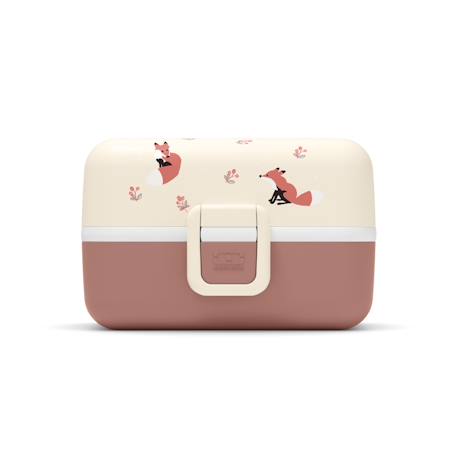 Lunch box à compartiments 800ml tresor Bleu dino+Bleu infinity+Bleu wolf+Cannelle fox+Rose birds+Rose blush+Rose papercut+Vert forest+Vert raccoon 18 - vertbaudet enfant 
