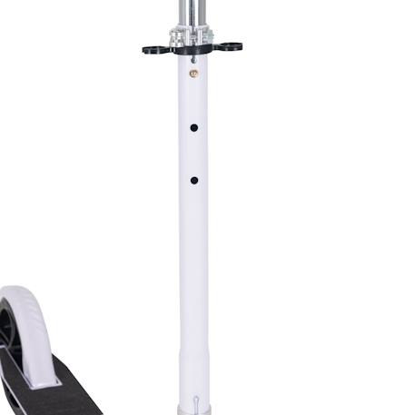 Trottinette patinette pliable enfant - hauteur guidon réglable - système de freinage arrière - acier Blanc 4 - vertbaudet enfant 