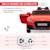 Voiture électrique enfant 12v audi tt rs Blanc+Noir+Rouge 17 - vertbaudet enfant 