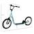 Trottinette patinette enfant - grands pneus - guidon réglable - poignée frein - béquille - acier Bleu 3 - vertbaudet enfant 