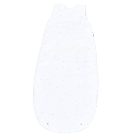 Gigoteuse bébé en coton - blue baleine Blanc/bleu 3 - vertbaudet enfant 