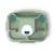 Lunch box plateau pique-nique 950ml wonder Vert bear 2 - vertbaudet enfant 