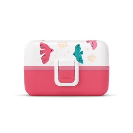 Lunch box à compartiments 800ml tresor Bleu dino+Bleu infinity+Bleu wolf+Cannelle fox+Rose birds+Rose blush+Rose papercut+Vert forest+Vert raccoon 24 - vertbaudet enfant 