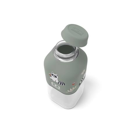 Bouteille enfant en tritan™ 330ml positive s Bleu+Bleu dino+Bleu wolf+Cannelle fox+Rose+Rose birds+Vert forest+Vert raccoon 26 - vertbaudet enfant 