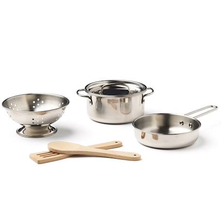 Set poêle et casserole Gris 1 - vertbaudet enfant 
