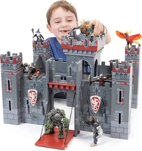 Le chateau fantastique Gris 2 - vertbaudet enfant 