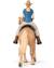 Figurine cheval western et sa cavalière Beige 6 - vertbaudet enfant 