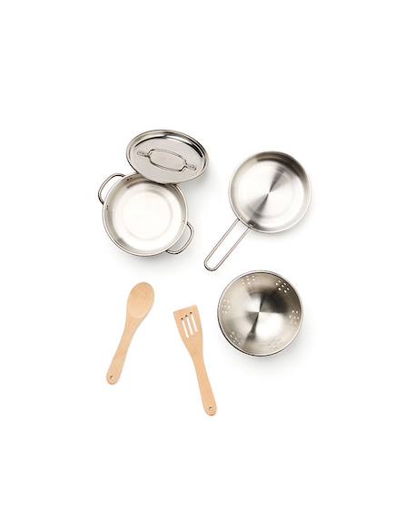 Set poêle et casserole Gris 2 - vertbaudet enfant 