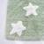 Tapis enfant fait main en coton bio etoile Vert 4 - vertbaudet enfant 