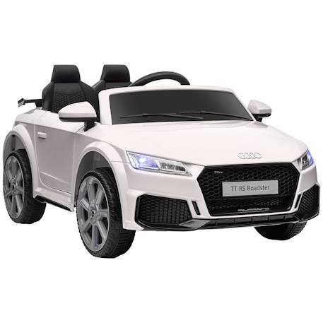 Voiture électrique enfant 12v audi tt rs Blanc+Noir+Rouge 1 - vertbaudet enfant 