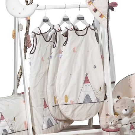 Gigoteuse bébé en coton - timouki Beige 4 - vertbaudet enfant 