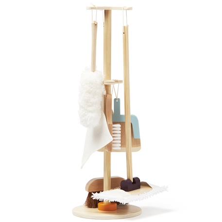 Set de ménage en bois Multicolore 1 - vertbaudet enfant 